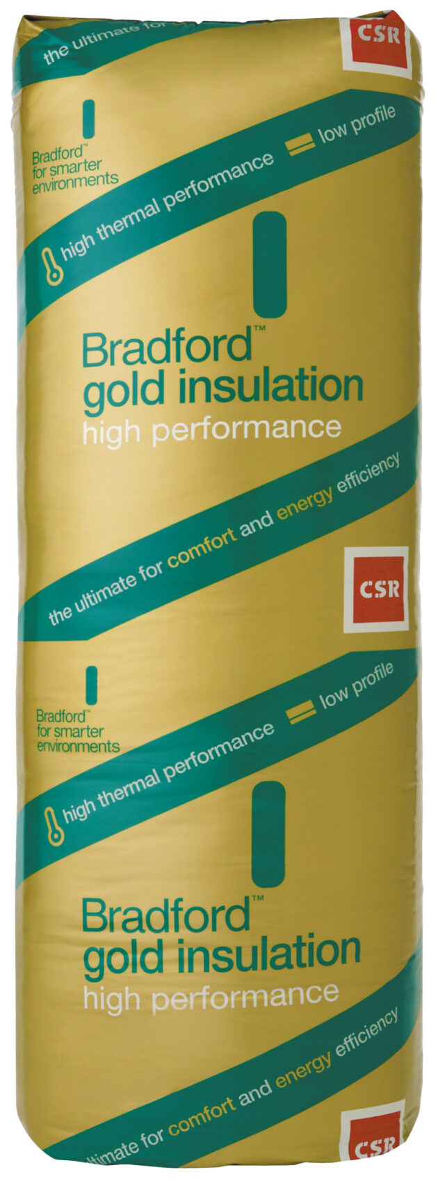 Bradford Insulation Batts Hi-Performance Gold Ceiling (R5, R6, R7 ...